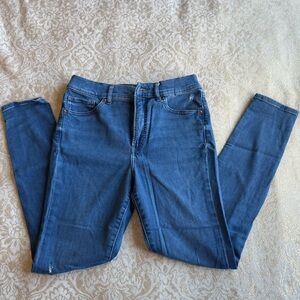 Express Skinny High Rise Jeans 8 Long